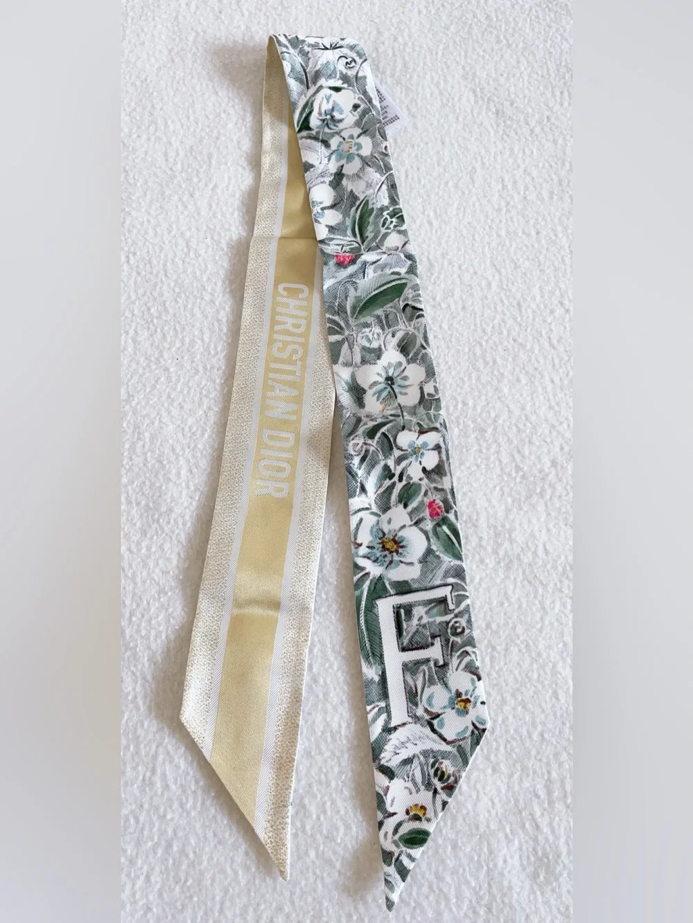 Dior Jardin D’hiver Mitzah Silk Scarf